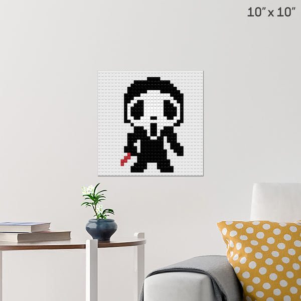 Ghostface Brick Poster