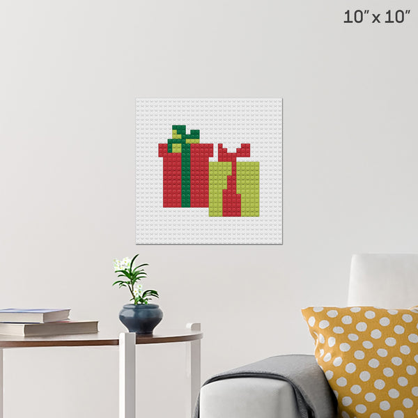 Gifts Brick Poster