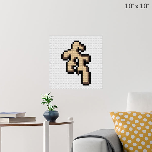 Ginger Brick Poster