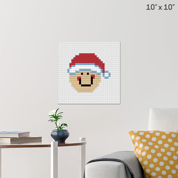Gingerbread Man Brick Poster