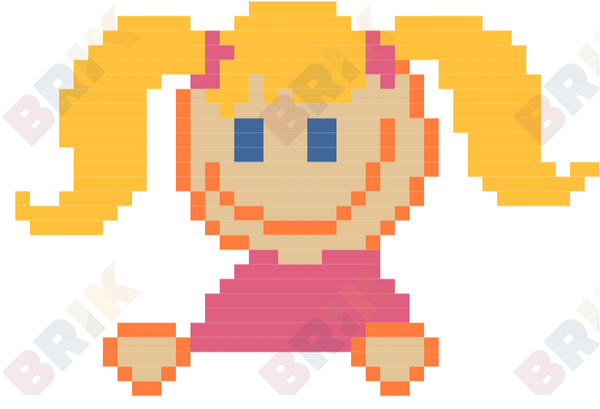 Girl Pixel Art