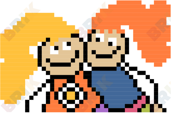Girlfriend's Day Pixel Art