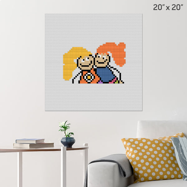 Girlfriend's Day Brick Poster