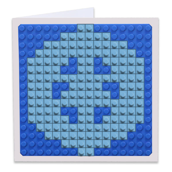Glacier Badge Greeting Card