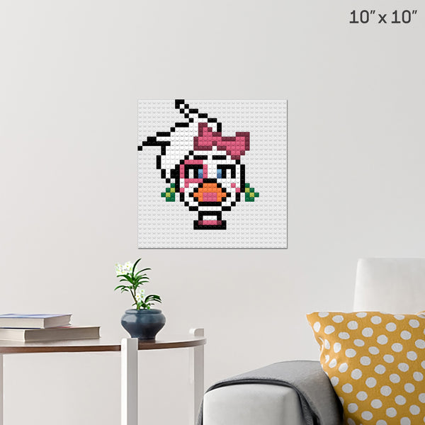 Glamrock Chica Brick Poster