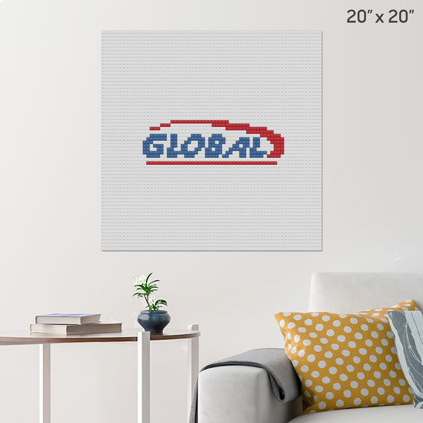 Global Partners Brick Poster