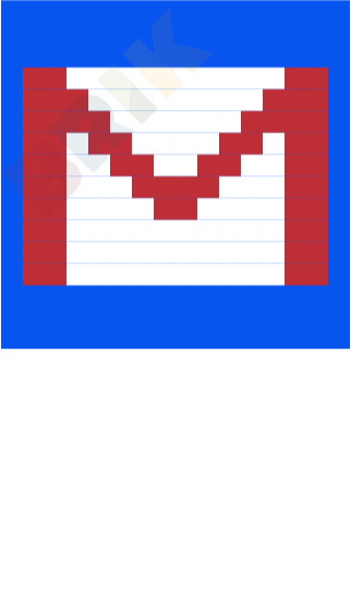 Gmail Pixel Art