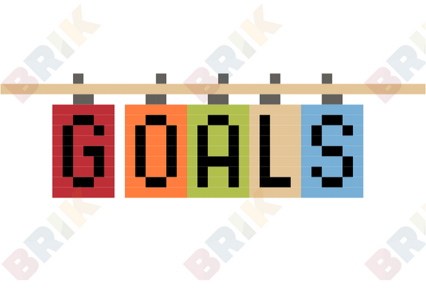 Goals Pixel Art