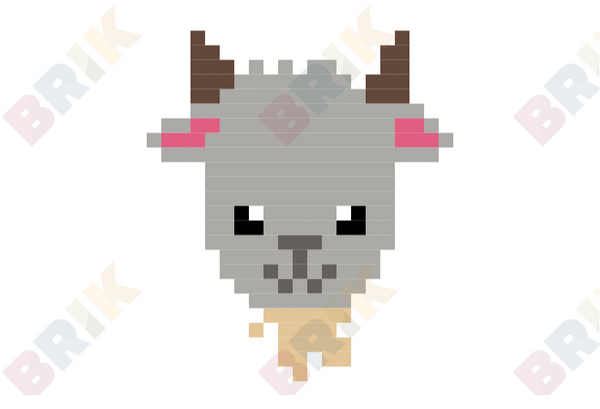 Goat Pixel Art