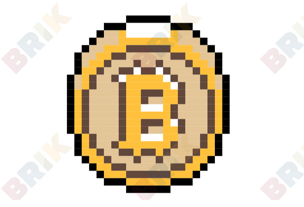 Gold Coin Pixel Art