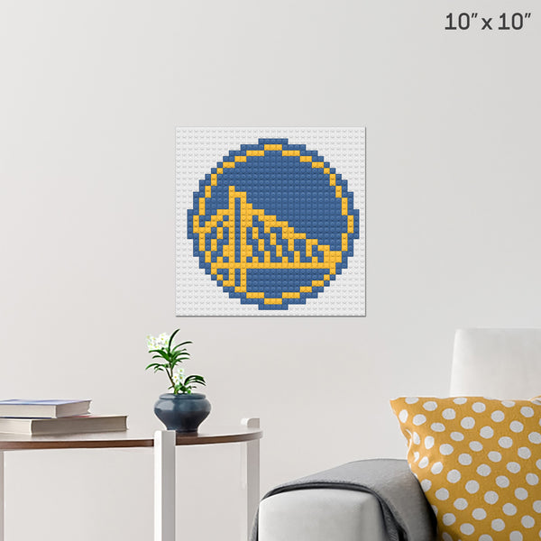 Golden State Warriors Brick Poster