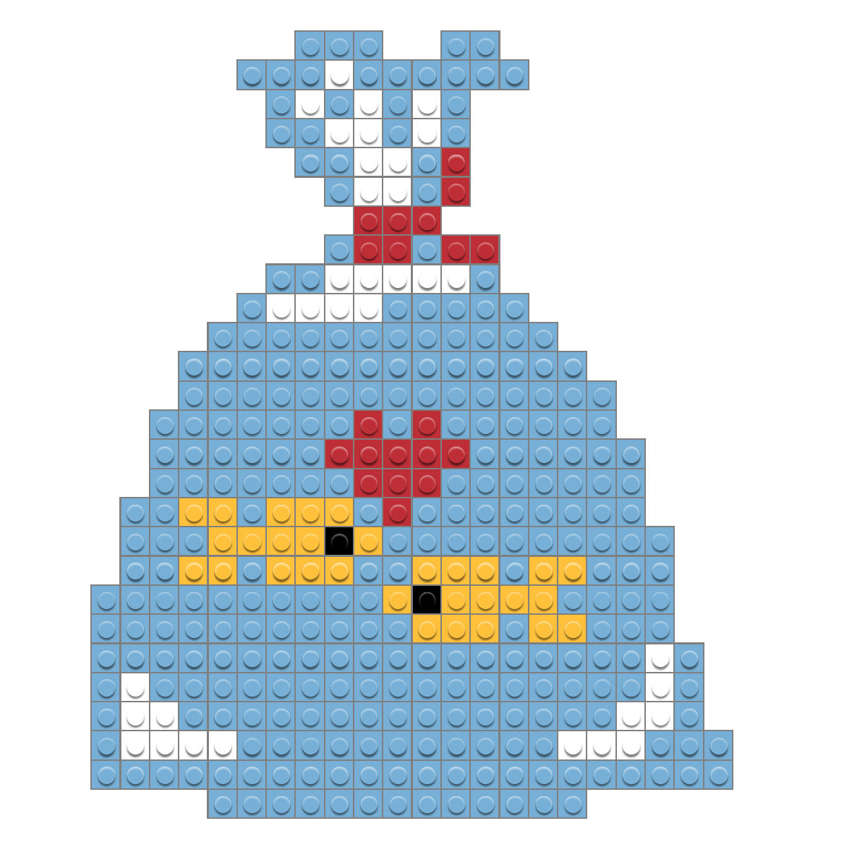 Goldfish In A Bag Perler Beads