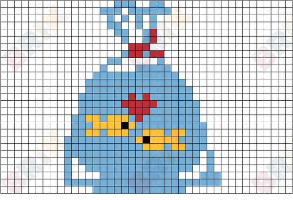 Goldfish Pixel Art