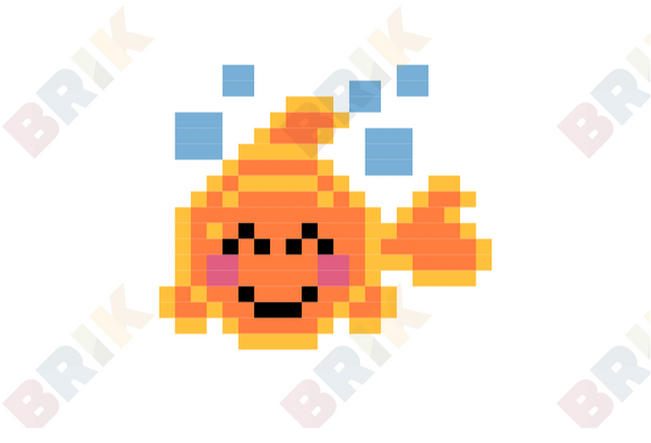 Goldfish Pixel Art