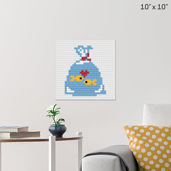Goldfish Brick Poster