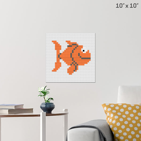Goldfish Brick Poster