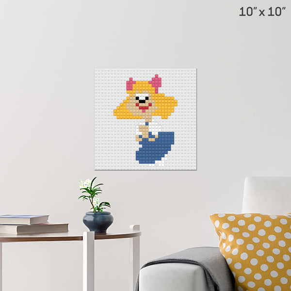 Goldimouse Brick Poster