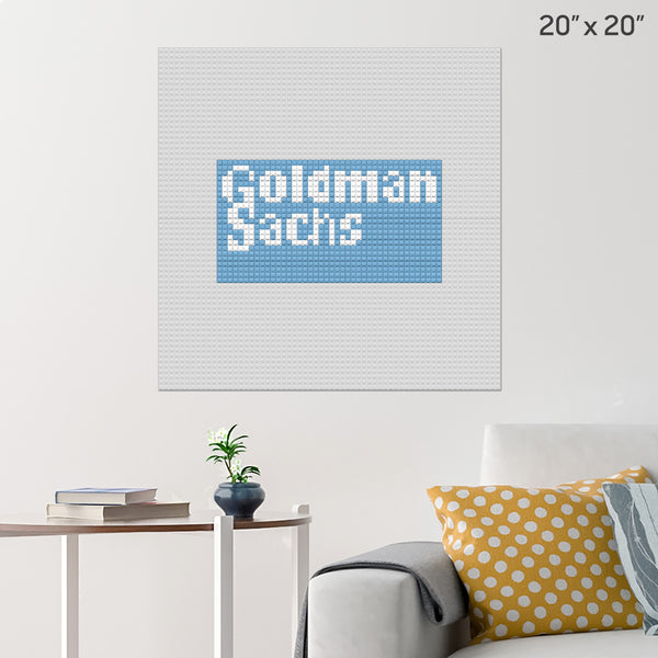 Goldman Sachs Group Brick Poster