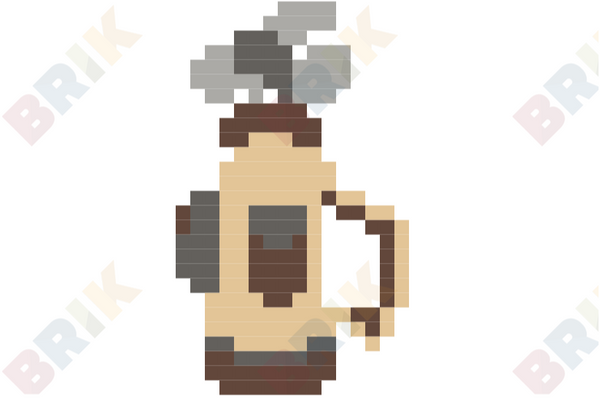 Golf Clubs Pixel Art