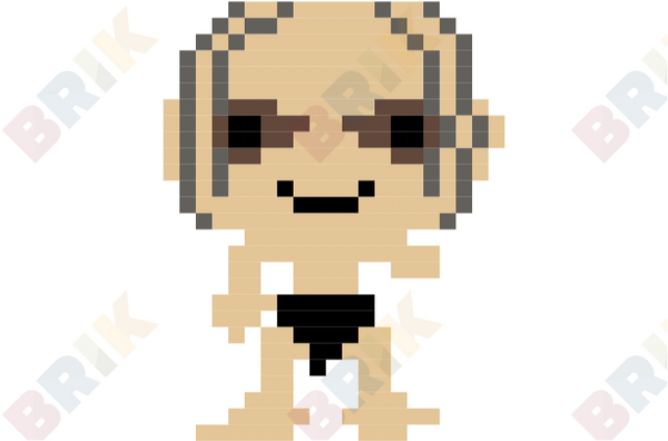 Gollum Pixel Art