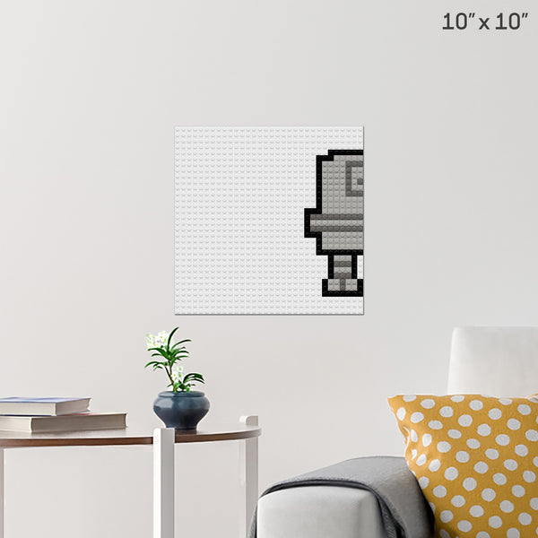 Gonk Droid Brick Poster
