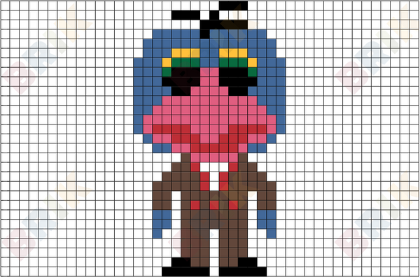 Gonzo Pixel Art