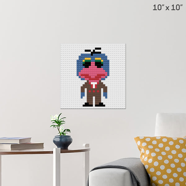 Gonzo Brick Poster