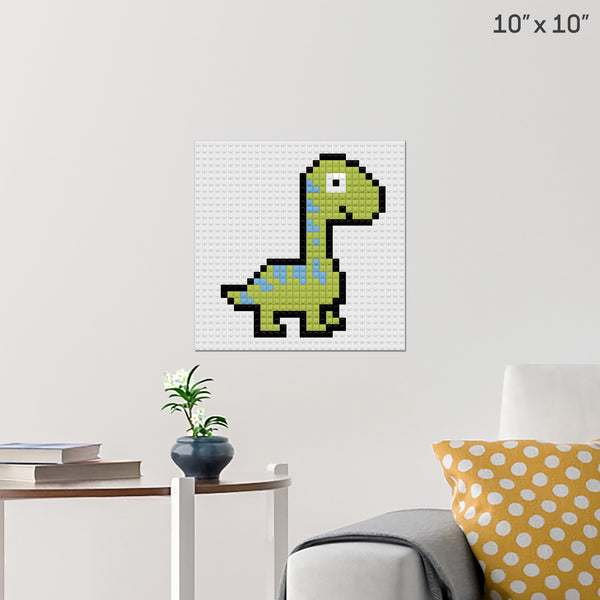 Good Dinosaur Brick Poster