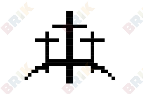 Good Friday Pixel Art