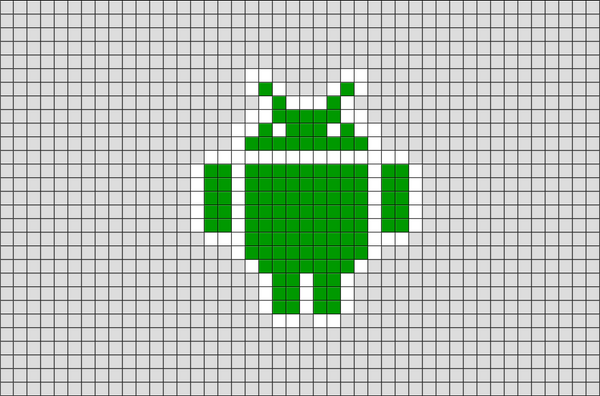 Google Android Pixel Art