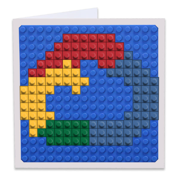 google chrome cloud card Greeting Card
