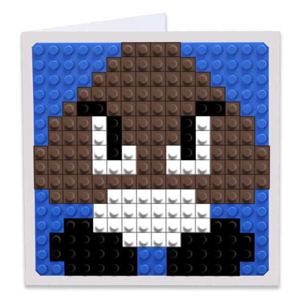 Goomba Mario Greeting Card