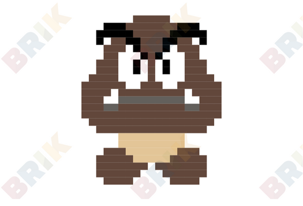 Goomba Pixel Art