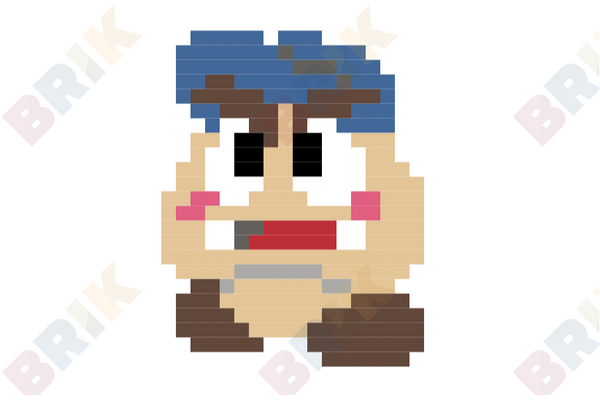 Goombario Pixel Art