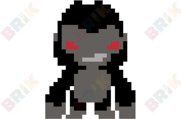 Gorilla Grodd Pixel Art