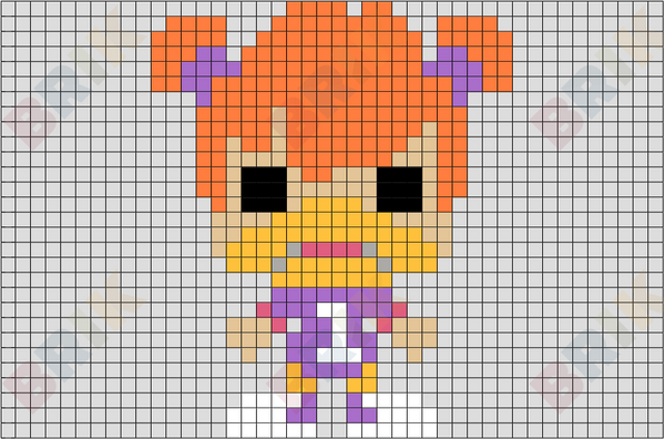 Gosalyn Mallard Pixel Art