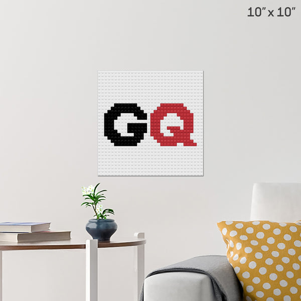 GQ Brick Poster