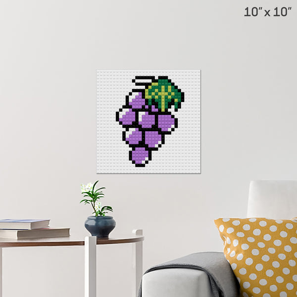 grapse Brick Poster