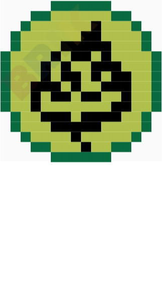 Pixilart - Pokemon Grass Type Symbol by SuperSlime613
