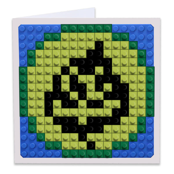 Grass Energy Greeting Card