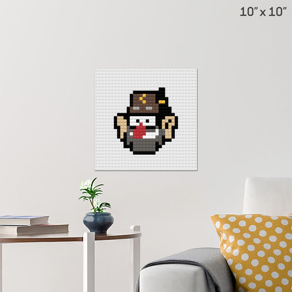 Gravity Falls Grunkle Stan Brick Poster