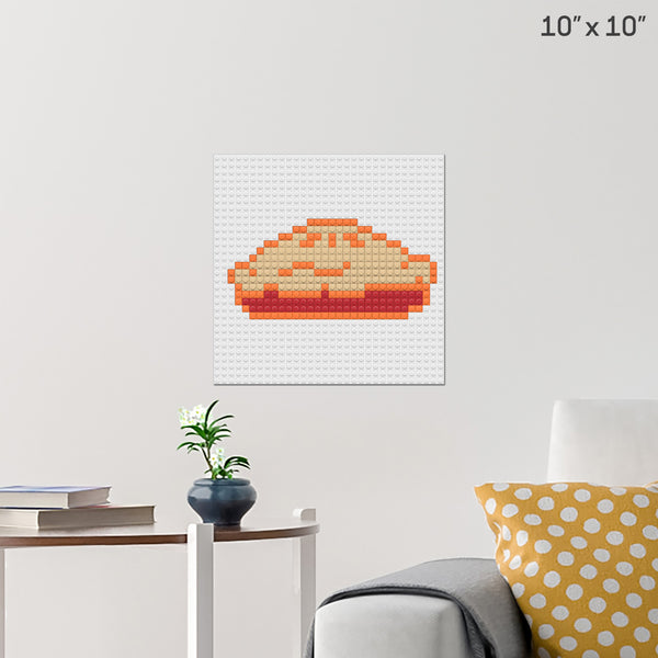 Great American Pie Month Brick Poster