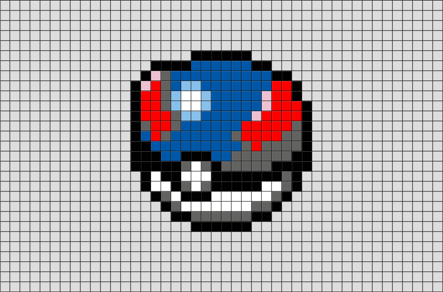 Great Ball Pixel Art – BRIK