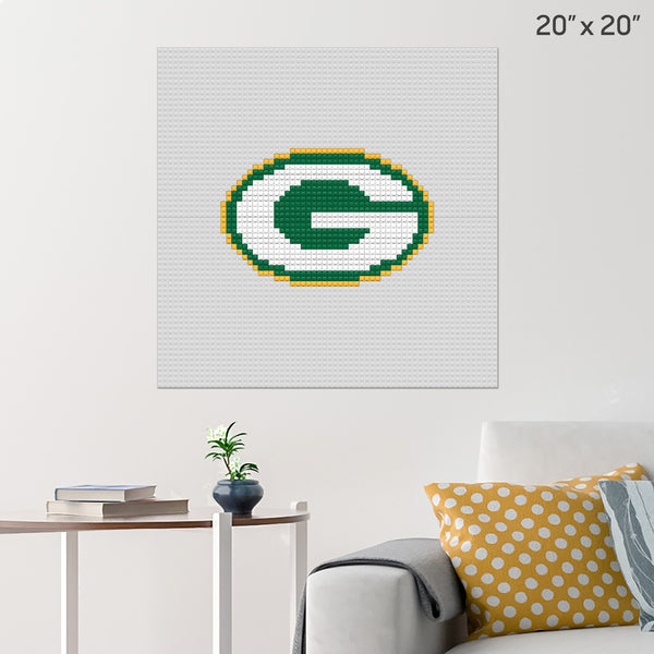Green Bay Packers Brick Poster