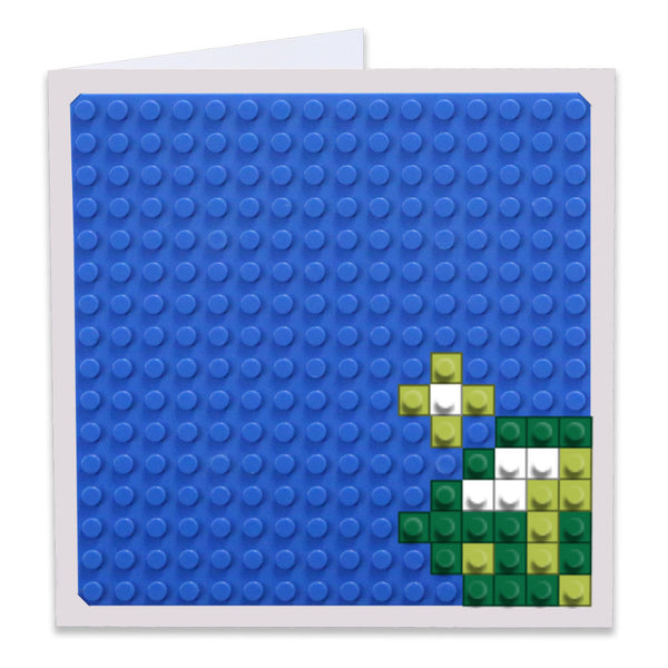 Green Chaos Emerald Greeting Card