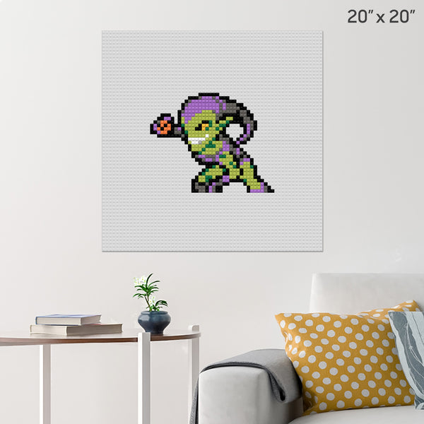 Green Goblin Brick Poster