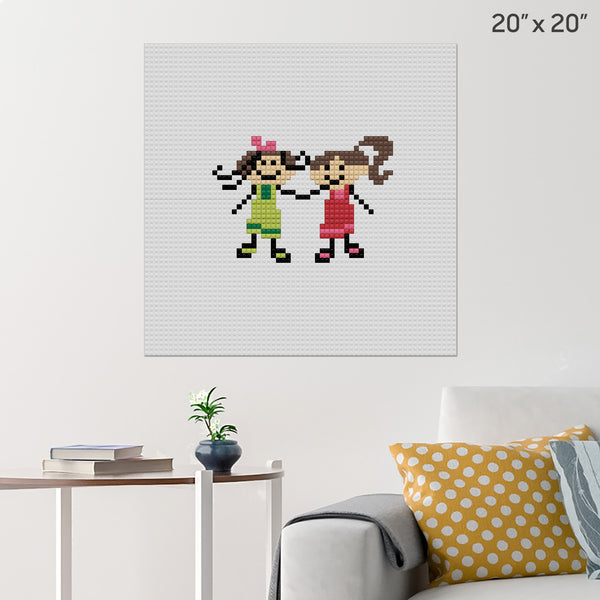 Grilled Cheese Sandwich Brick Poster