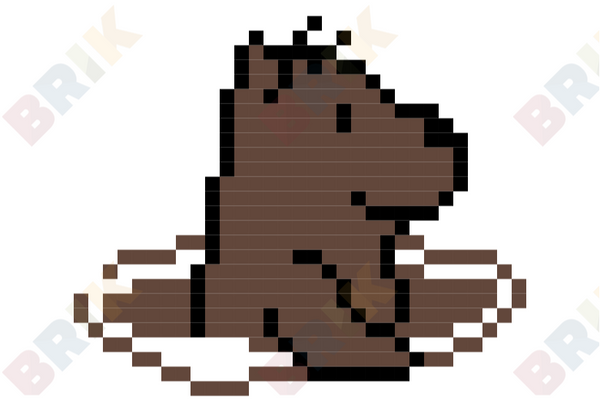 Groundhog Day Pixel Art
