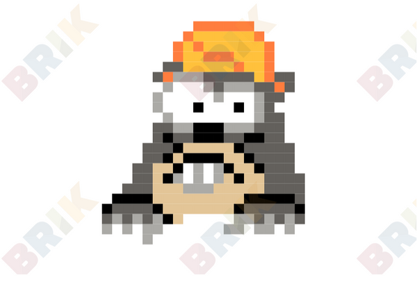Groundhog Day Pixel Art