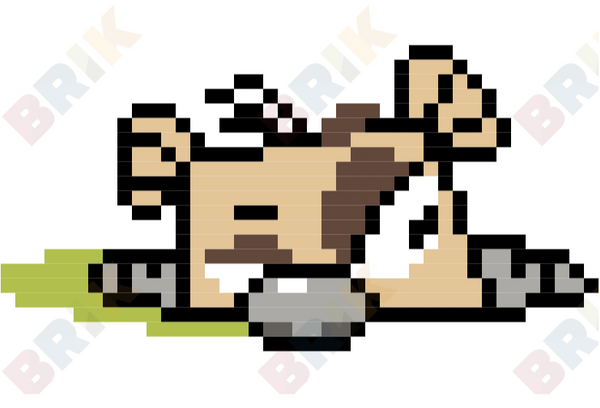 Groundhog Pixel Art